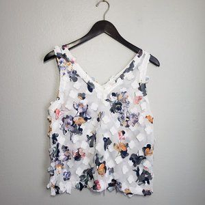 A New Day (L) Floral Sleeveless Top